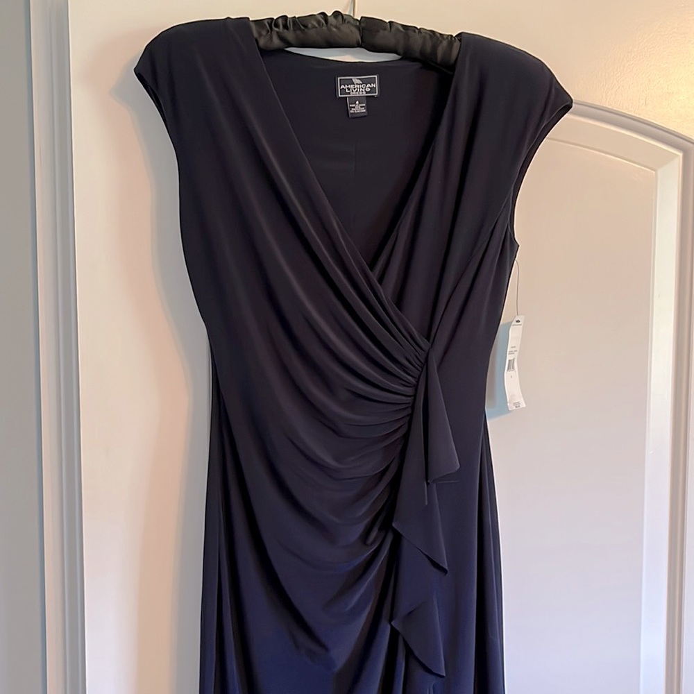 Navy blue dress